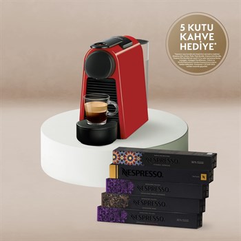 Nespresso Essenza Mini D30 Red Kahve Makinesi, Kırmızı