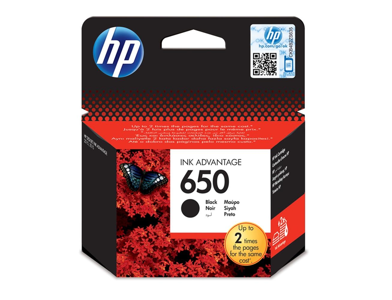 HP%20650%20Black%20Siyah%20Kartuş%20CZ101AE