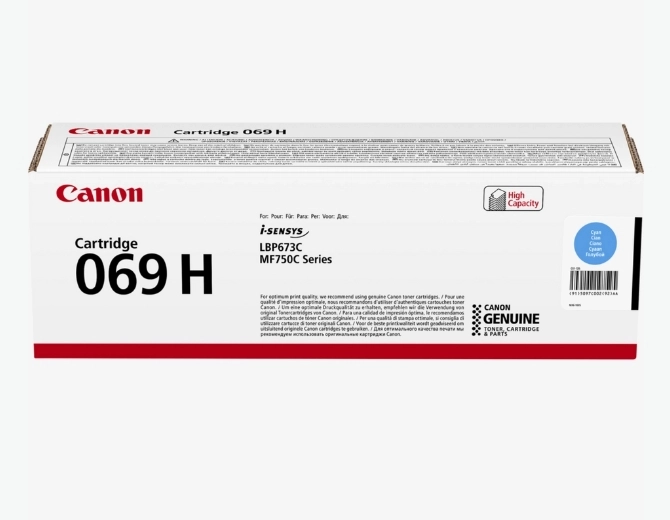 Canon CRG-069H 5097C002 Mavi Orijinal Toner