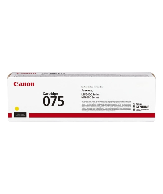 Canon CRG-075 6362C002 Sarı Orijinal Toner