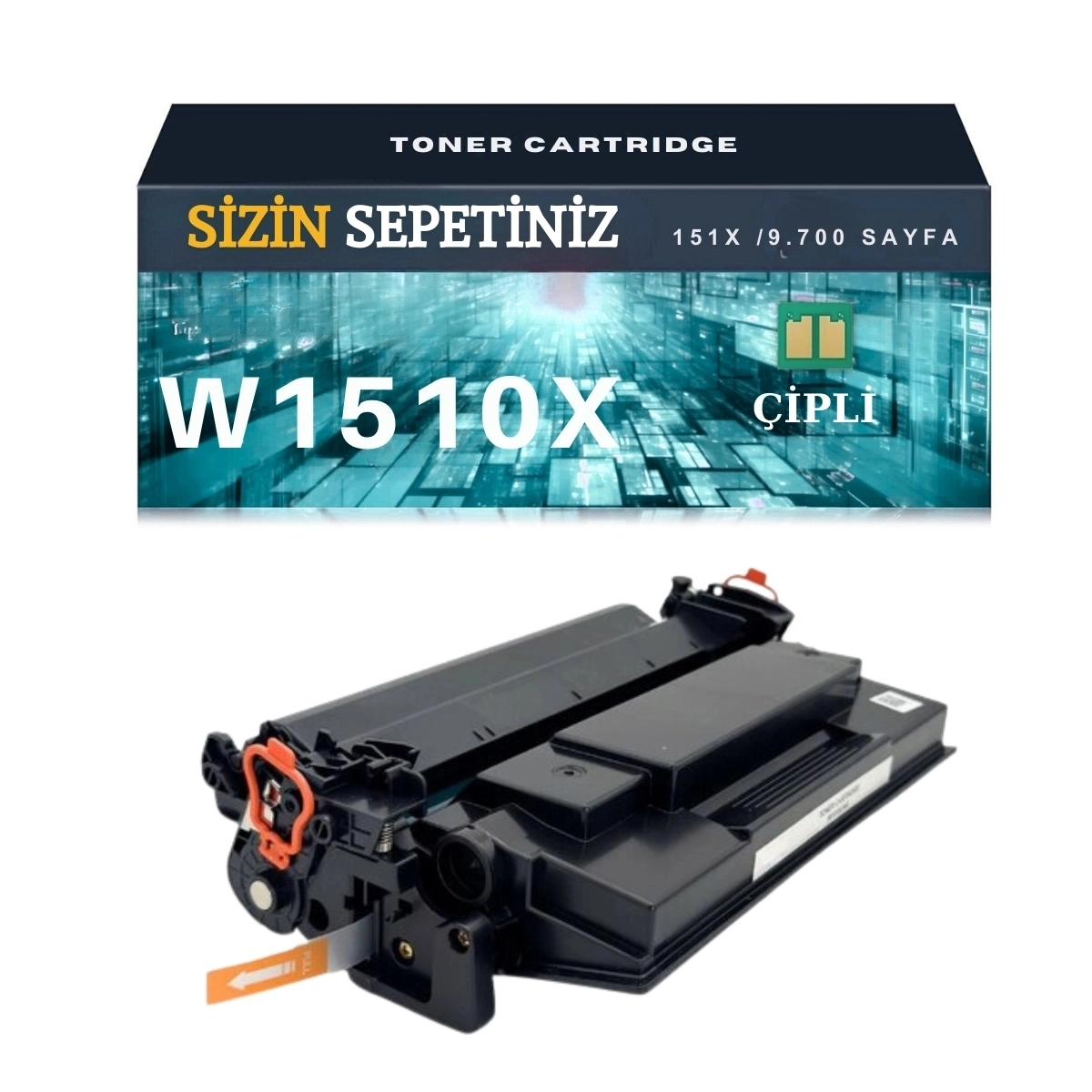 HP LaserJet Pro 4003 – 4103 Uyumlu W1510X Çipli Toner