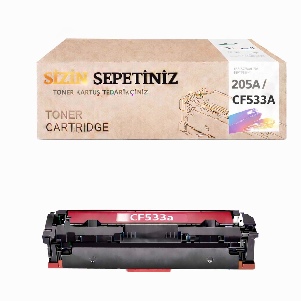 HP CF533A - 205A Muadil Toner - M180 / M180n / M181 - Kırmızı