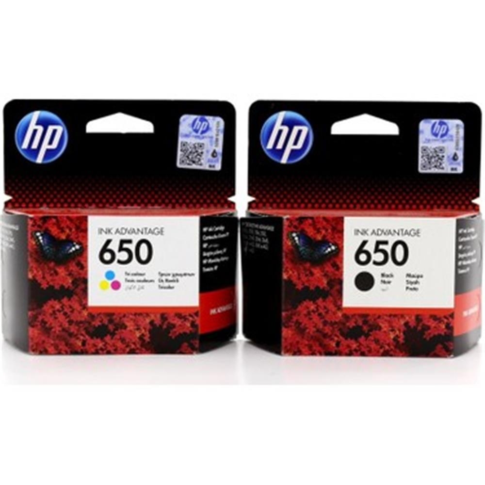 HP%20CZ101AE%20-%20CZ102AE%20650%20Siyah%20ve%20Renkli%20Kartuş%20Seti