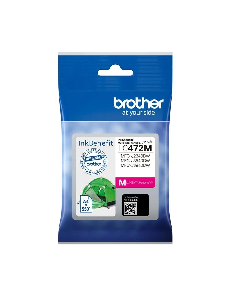 Brother LC472M Kırmızı Orijinal Kartuş (MFC-J2340DW / J3540DW / J3940DW)