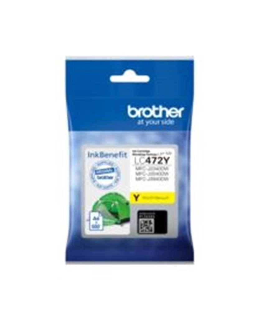 Brother LC472Y Sarı Orijinal Kartuş (MFC-J2340DW / J3540DW / J3940DW)