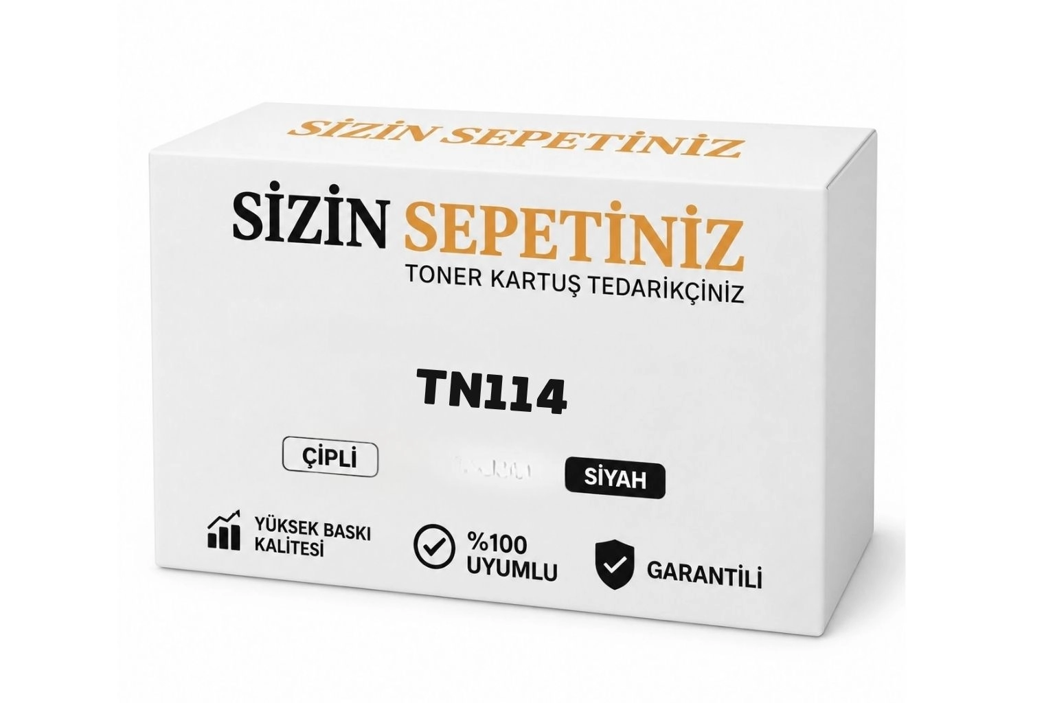 Brother TN114 Siyah Muadil Toner