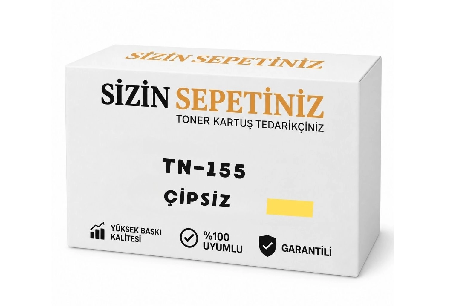 Brother TN155 Sarı Muadil Toner