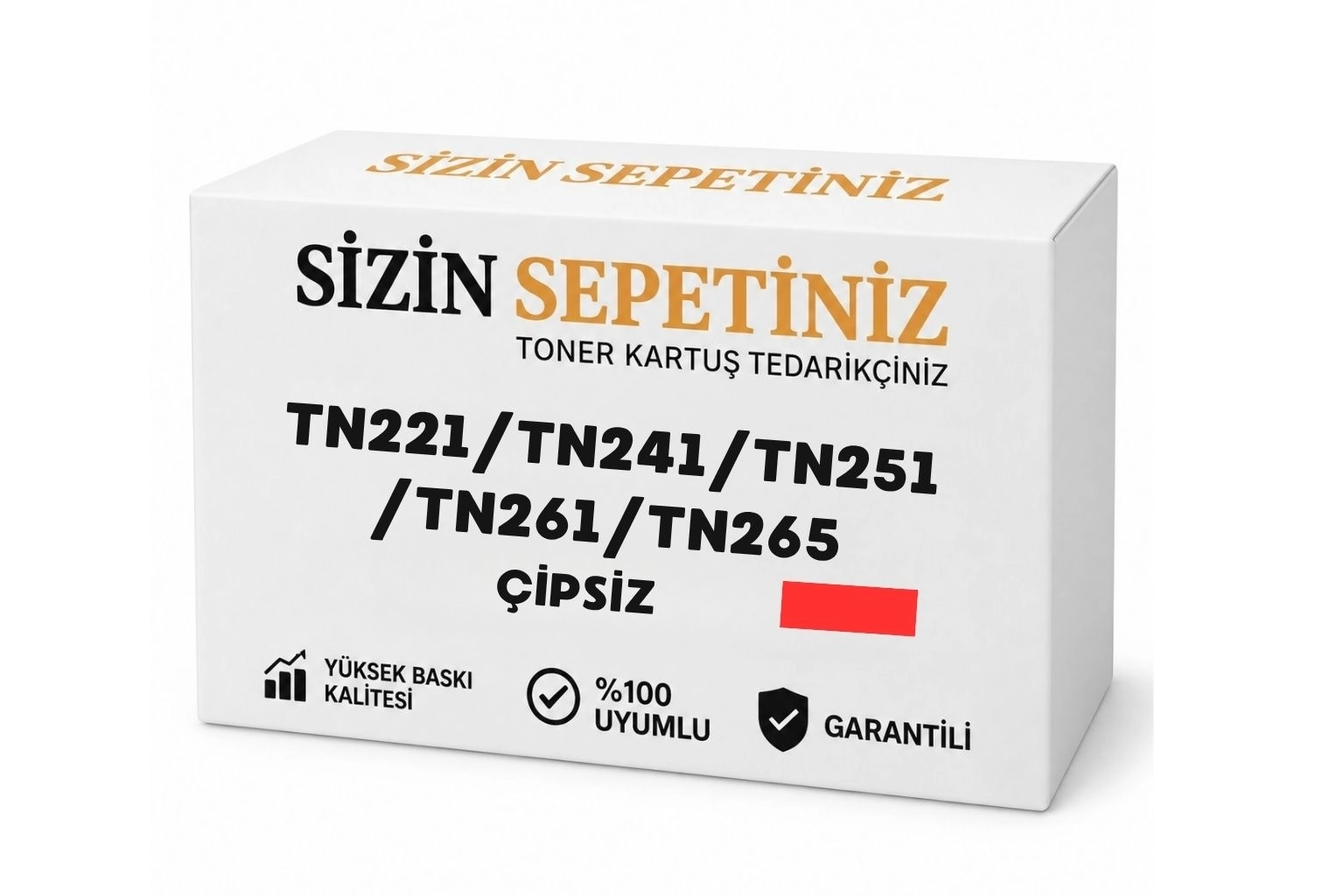 Brother TN221/TN241/TN251/TN261/TN265 Kırmızı Muadil Toner