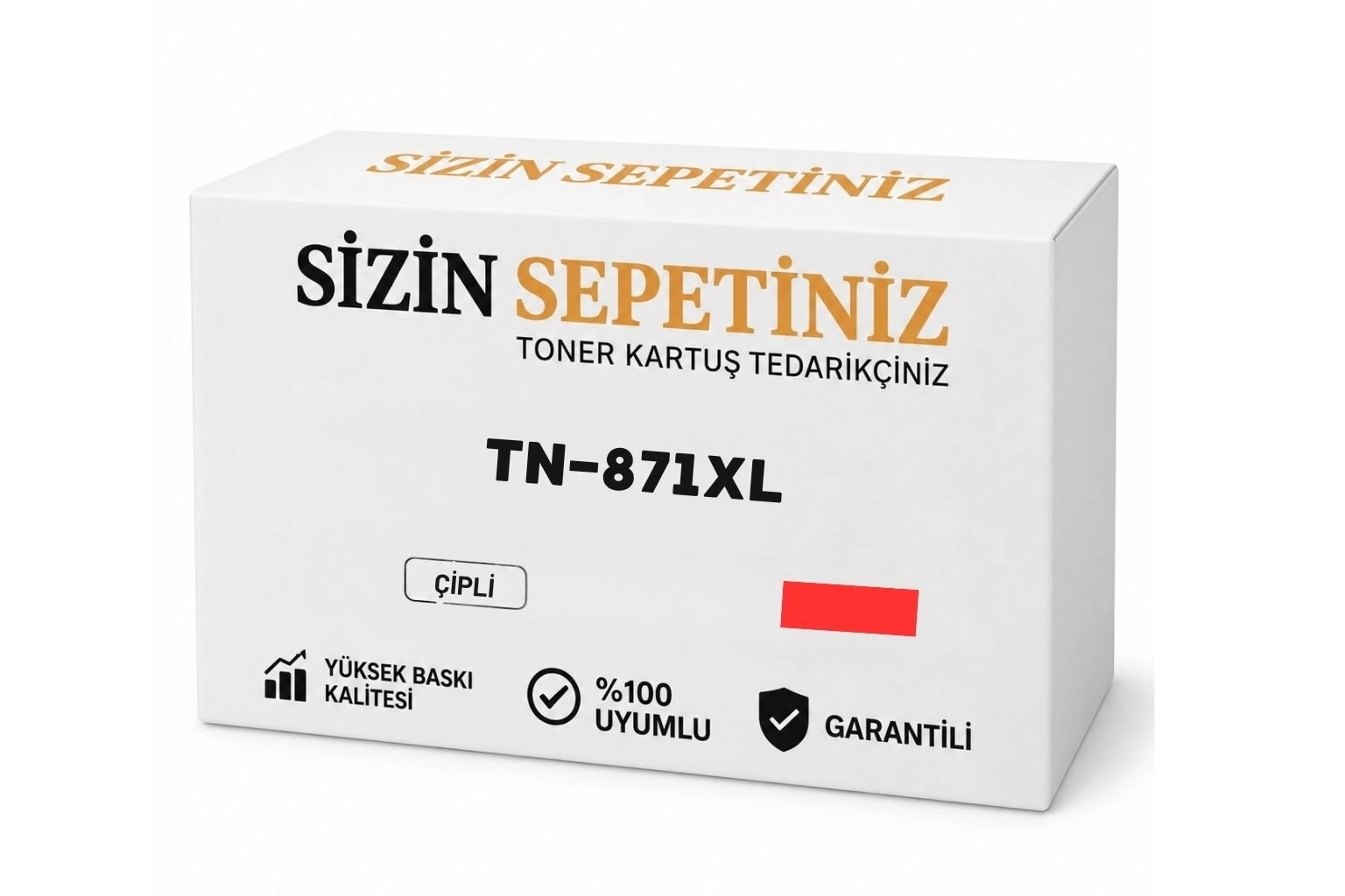 Brother TN871XL Kırmızı Muadil Toner
