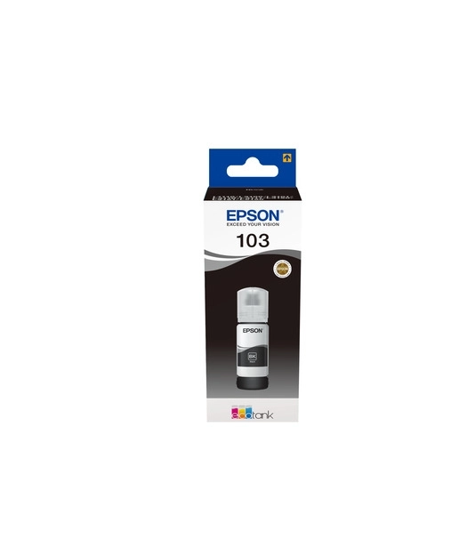 Epson 103 C13T00S14A Siyah Orijinal Mürekkep Şişesi 65 ml