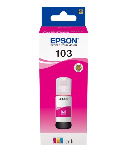 Epson 103 C13T00S34A Kırmızı Orijinal Mürekkep Şişesi 65 ml