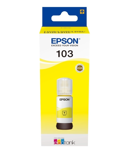 Epson 103 C13T00S44A Sarı Orijinal Mürekkep Şişesi 65 ml