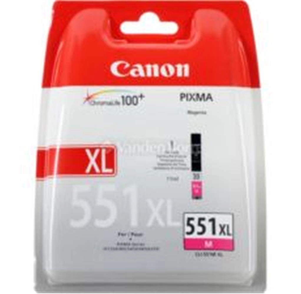 Canon CLI-551XL M Kırmızı (Magenta) Yüksek Kapasiteli Orijinal Kartuş (IP7250 / MX925 Uyumlu)