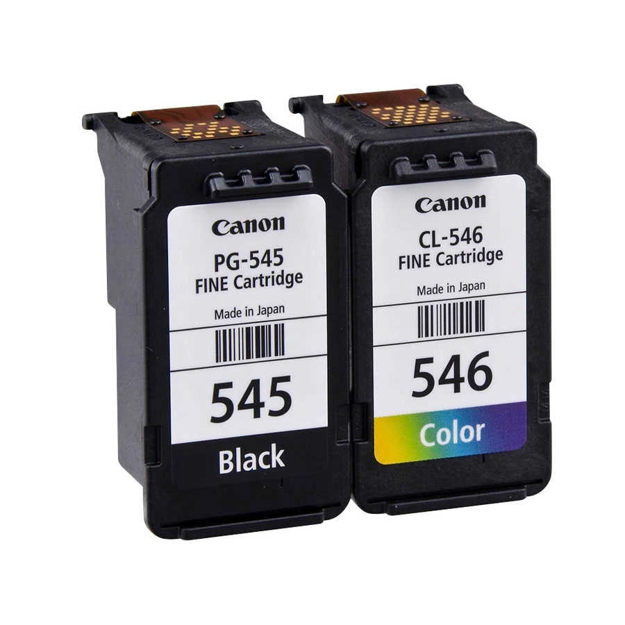Canon PG-545 + CL-546 Renkli + Siyah 2’li Set Kartuş
