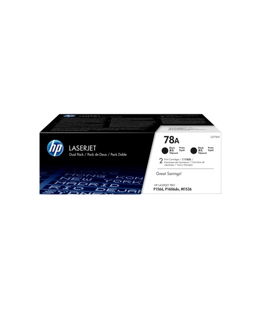 HP 78A CE278AF Siyah 2 LI Paket Orijinal Toner