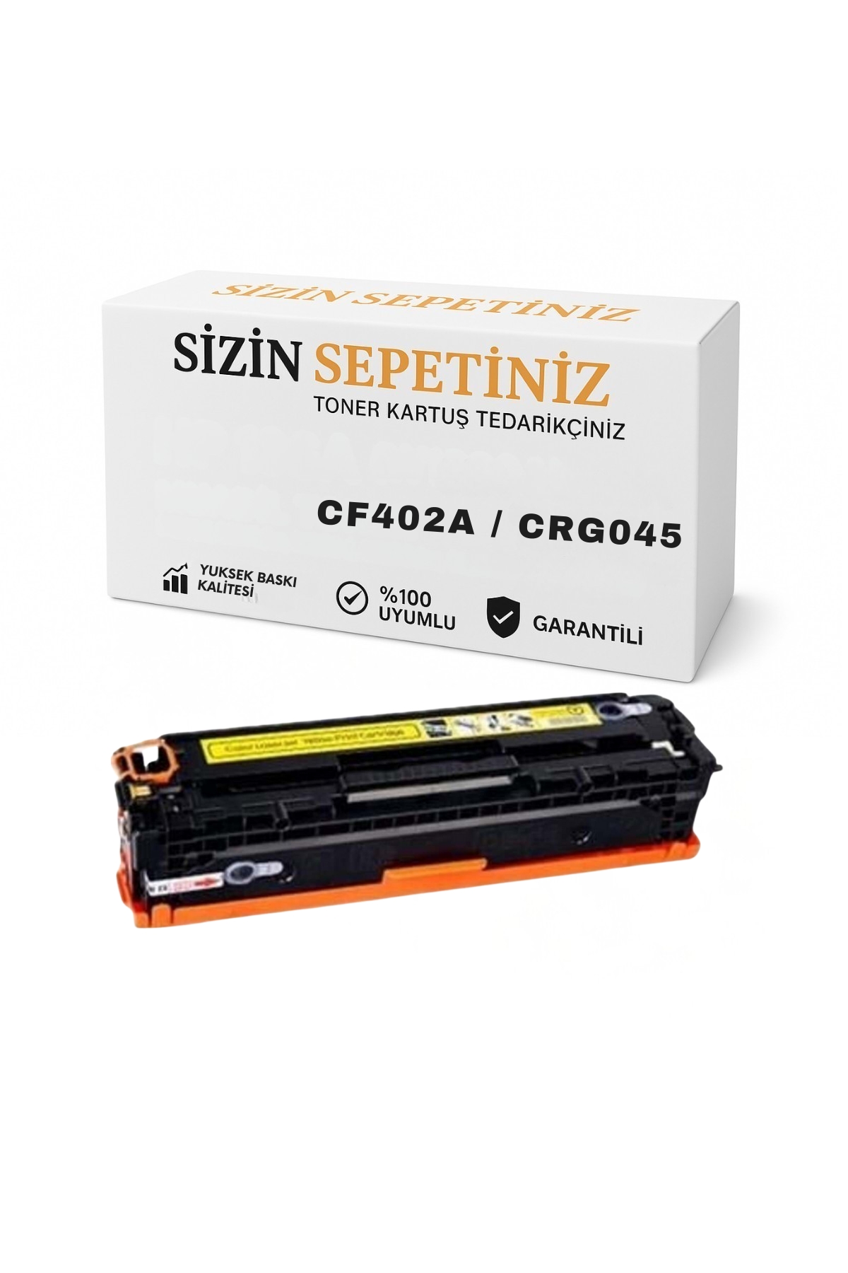 Canon CRG-045 Sarı Toner (045) Muadil | MF633 LBP611 Uyumlu