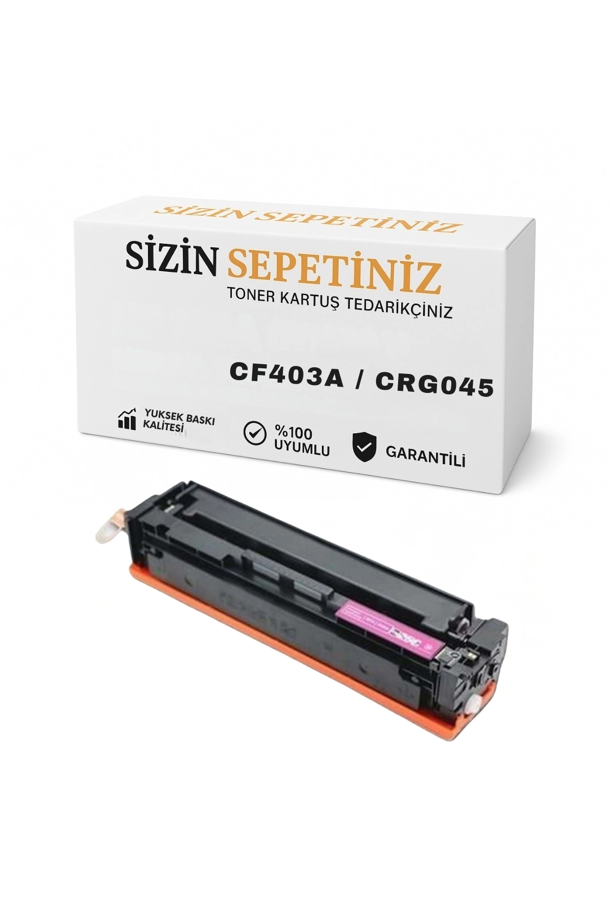 HP CF403A  (201A) Kırmızı Toner - M252dw M252n M274n M277dw M277n Uyumlu