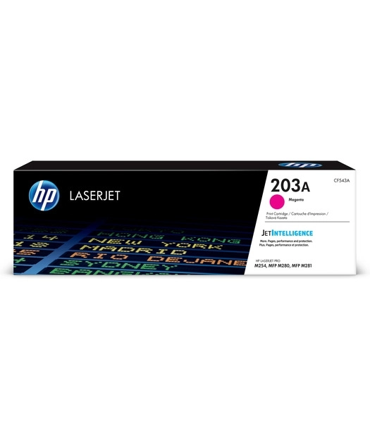 HP 203A CF543A Kırmızı Orijinal Toner