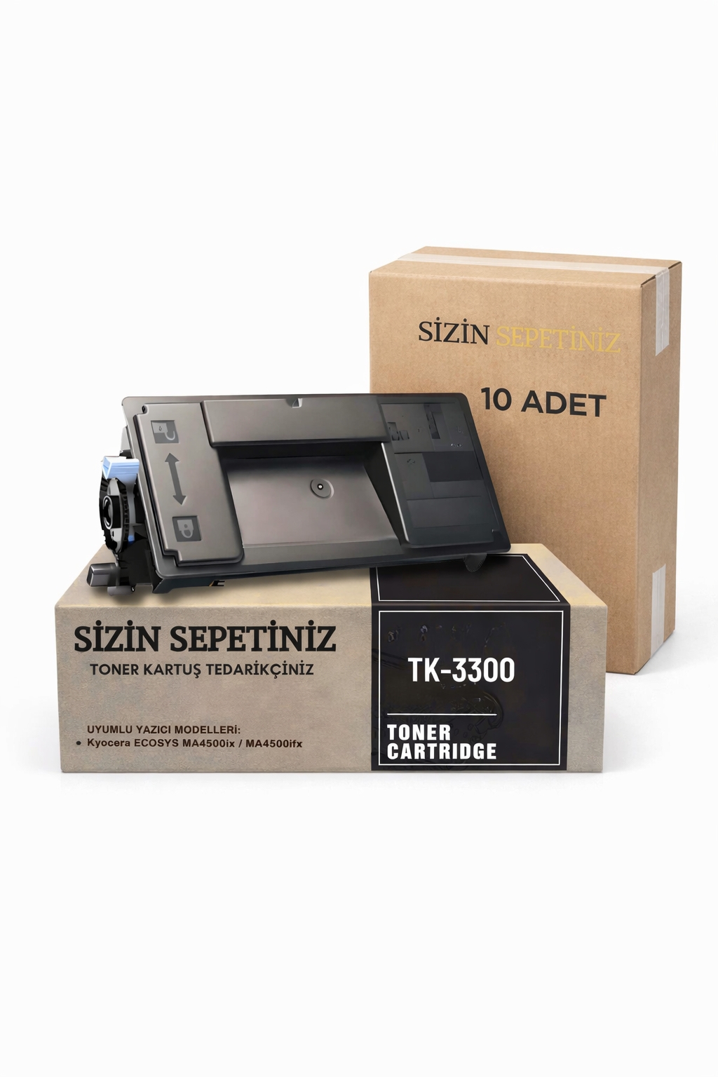 Kyocera Tk-3300 Muadil Toner 10’Lu Avantaj Paket / Ecosys Ma4500ix / Ma4500ifx / 1T0c100nl0