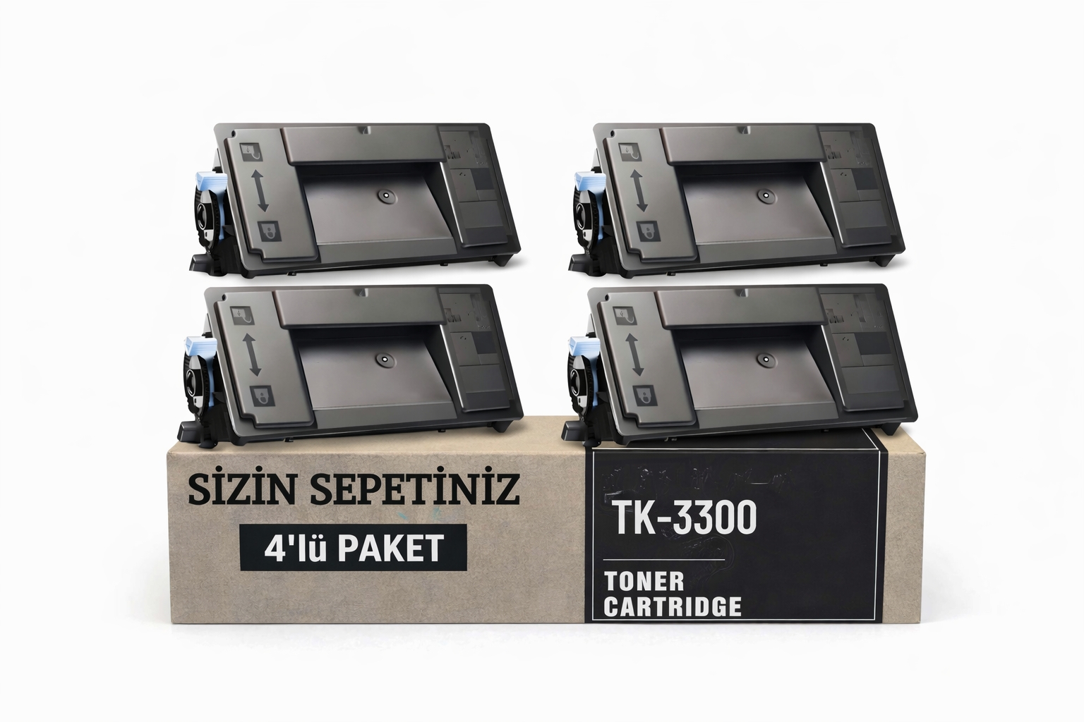 Kyocera Tk-3300 Uyumlu Toner 4’lü Paket / Ma4500ix / Ma4500i