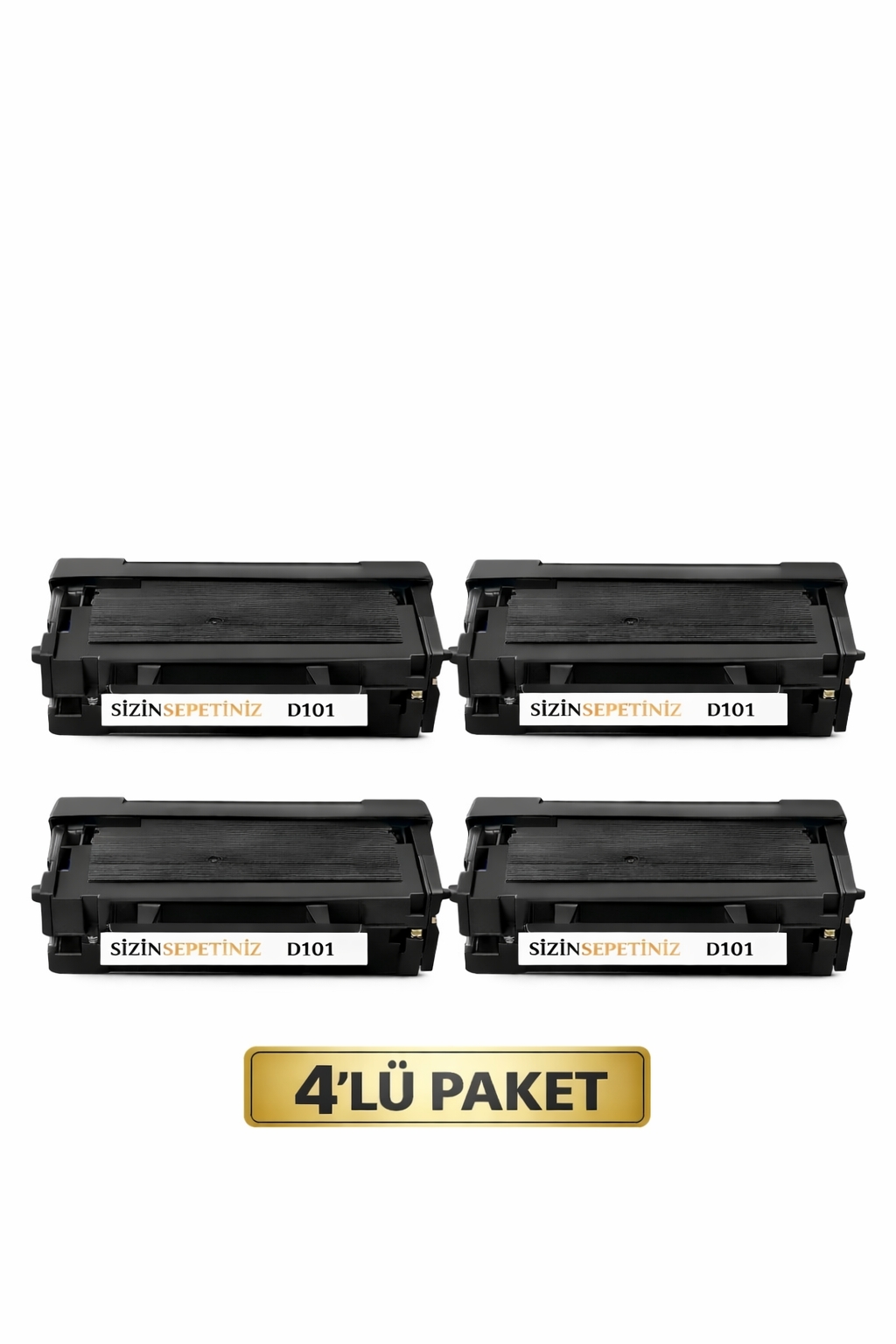 Samsung Mlt-D101s Muadil Toner 4’Lü Paket / Ml-2160 / Ml-2165 / Scx-3400 / Scx-3405 / Sf-760