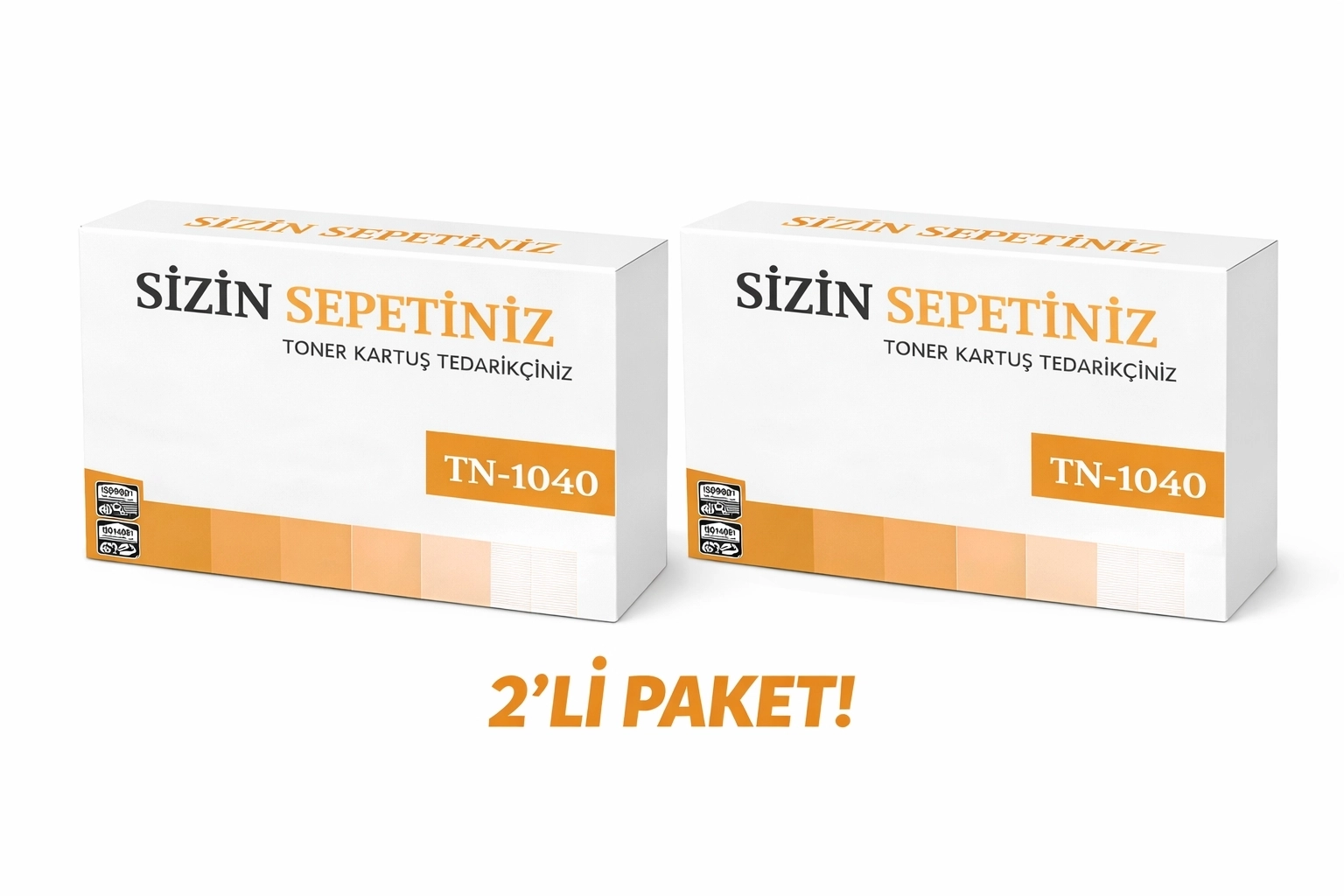 Brother HL-1212WVB / TN-1040 Muadil Toner 2’li Ekonomik Paket