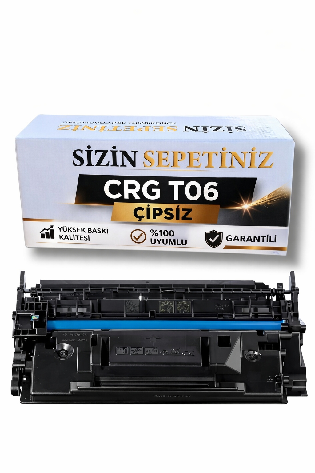 Canon T06 (3526C002) Siyah Muadil Toner 10 Bin Baskı Chipsiz
