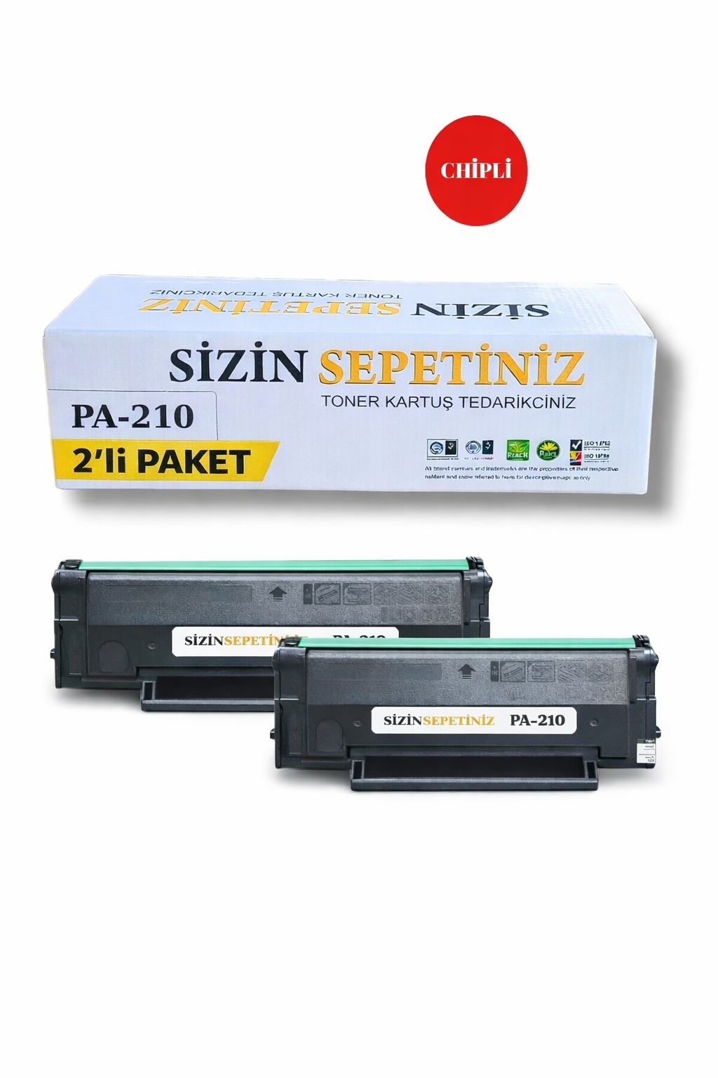 Pantum PA-210 Pantum M6550nw Muadil Toner 2 Li Avantajlı Paket
