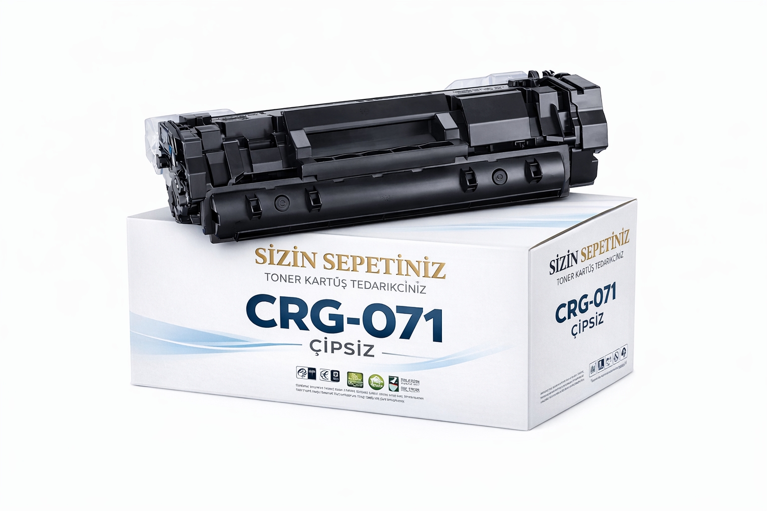 Canon CRG-071 Çipsiz Muadil Toner