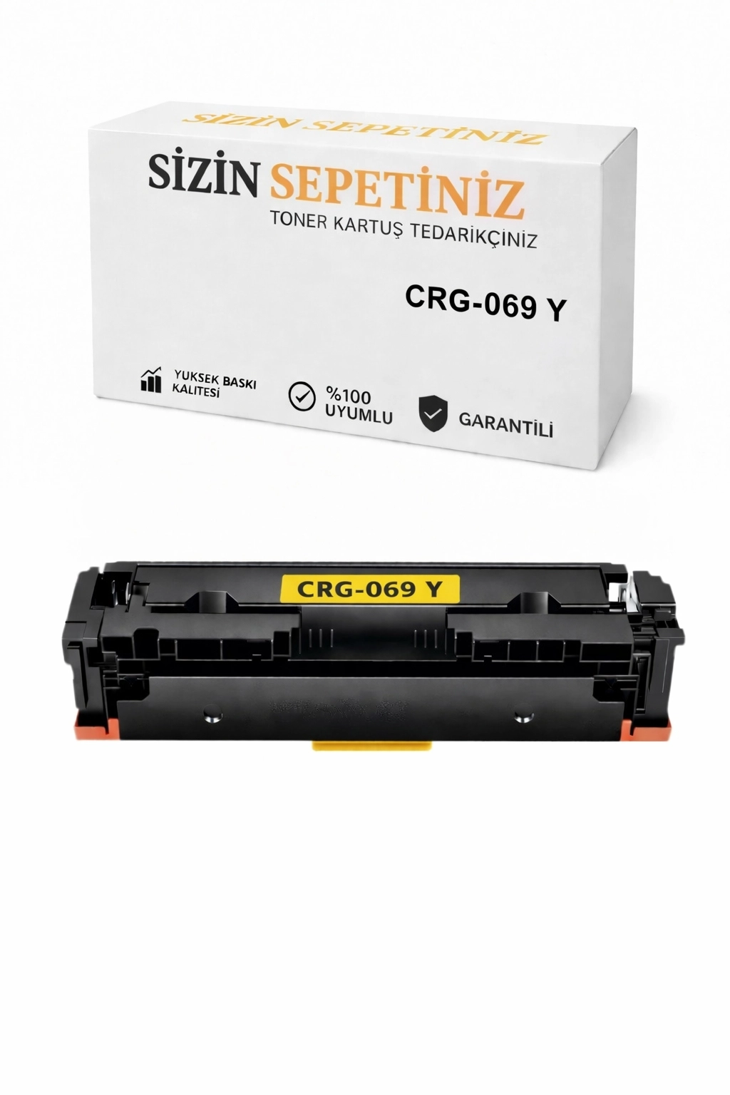 Canon i-SENSYS LBP673Cdw Sarı Muadil Toner