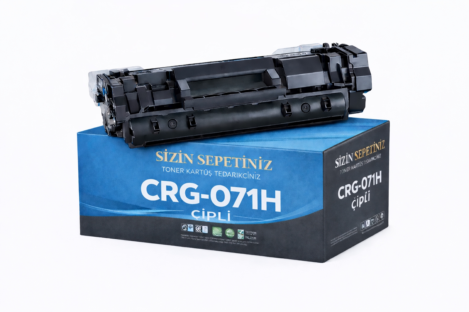 Canon CRG-071H Muadil Toner Çipli - LBP122dw LBP122 LBP120 MF270 Mf272dw Mf273dw Mf275dw 2500 Sayfa