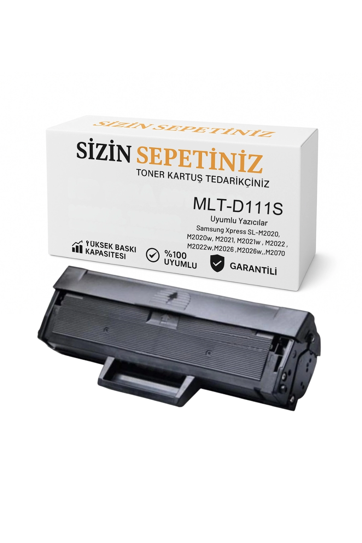 Samsung MLT-D111S Muadil Toner | M2020 M2070 Uyumlu | 1000 Sayfa
