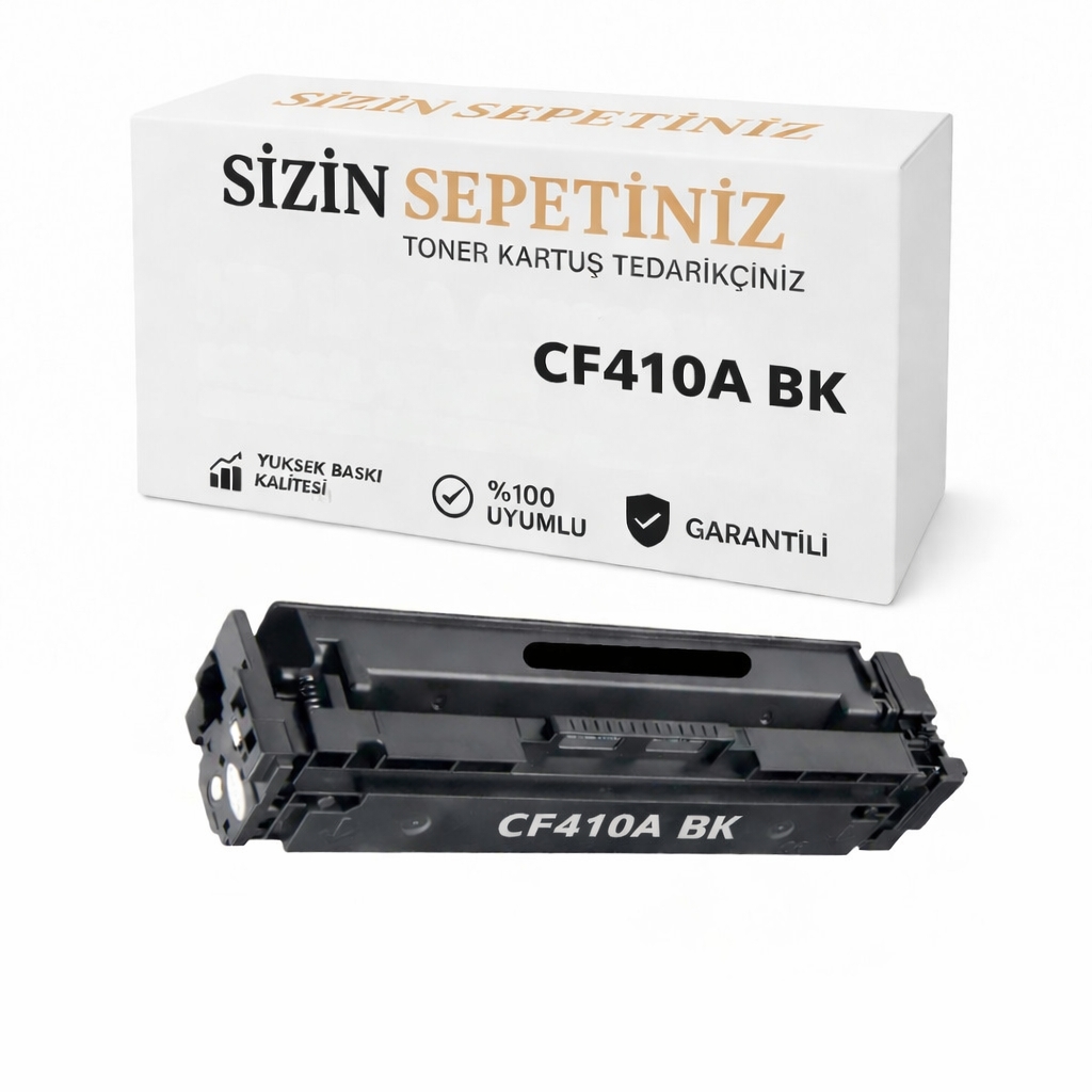 HP 410A CF410A Siyah Toner Muadil