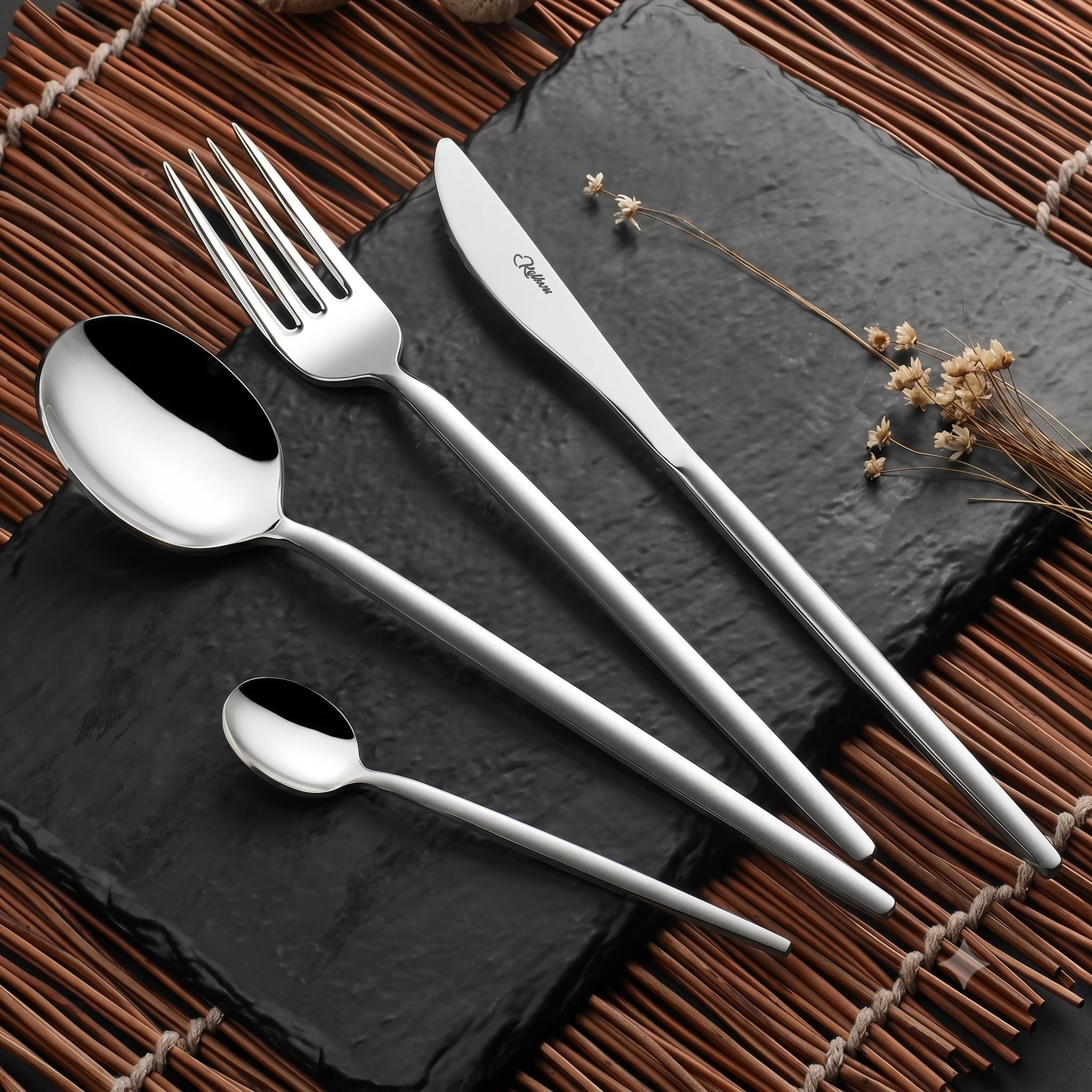 Avcı 1063 Amore Klasik Çatal Bıçak Kaşık Takımı 36 Parça