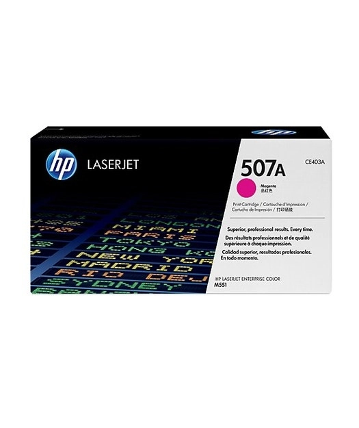 HP 507A CE403A Kırmızı Orijinal Toner