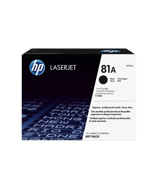 HP 81A CF281A Siyah Orijinal Toner