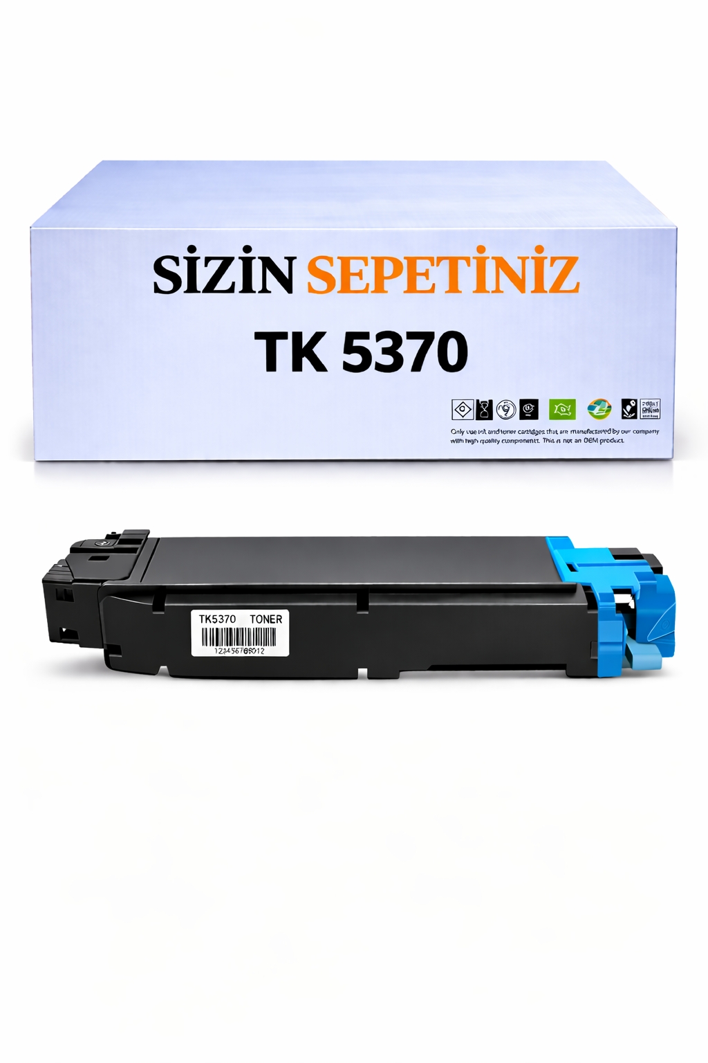 Kyocera TK-5370 / Kyocera Ecosys MA3500CIX Mavi Toner