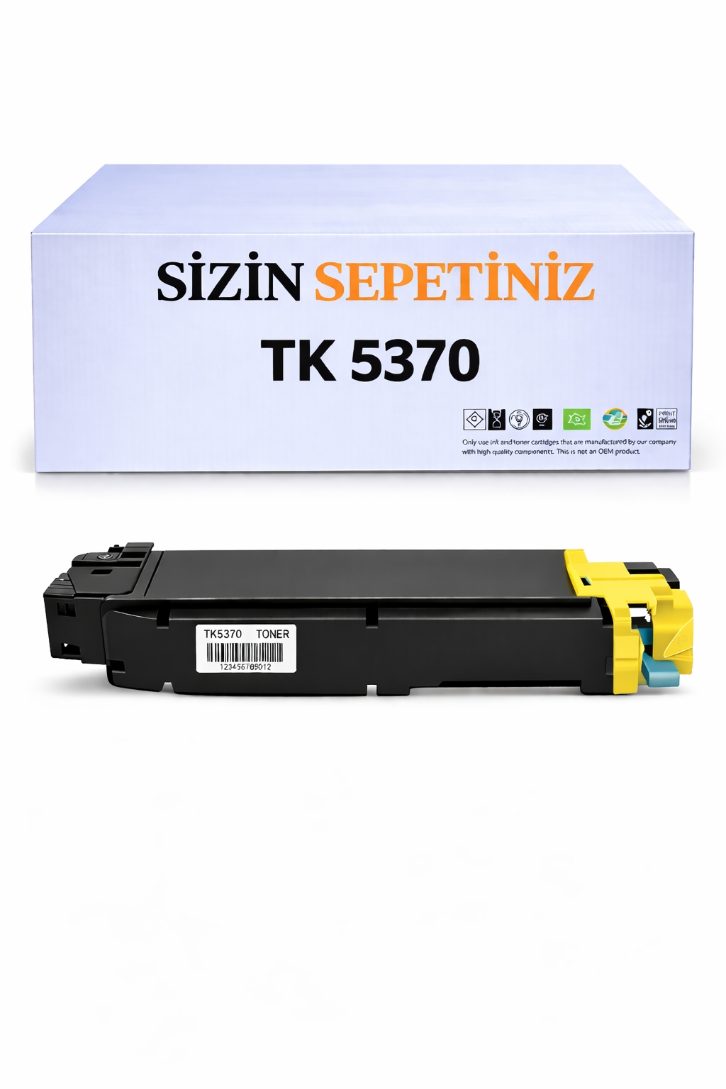 Kyocera TK-5370  Kyocera Ecosys MA3500CIX Sarı Toner