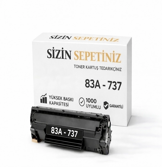 Canon CRG-737 Siyah Toner