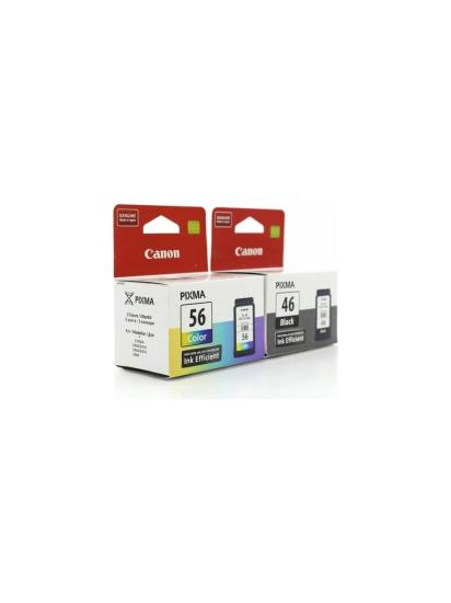 Canon Pıxma E464 Yazıcı Kartuşu Pg-46 Cl-56 Orijinal Mürekkep Kartuş Canon Pg-46