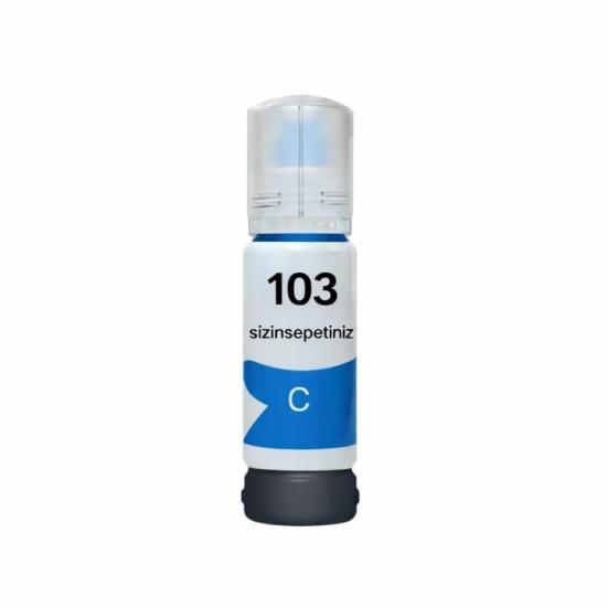 MÜREKKEP EPSON C13T00S24A 103 ECOTANK CYAN INK BOTTLE MAVİ