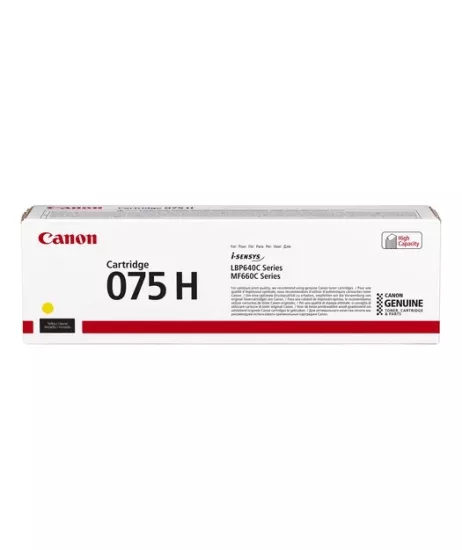 Canon CRG-075H 6366C002 Sarı Orijinal Toner