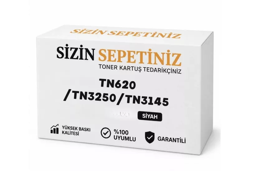 Brother TN3250 / TN3145 / TN620 Siyah Muadil Toner 3K