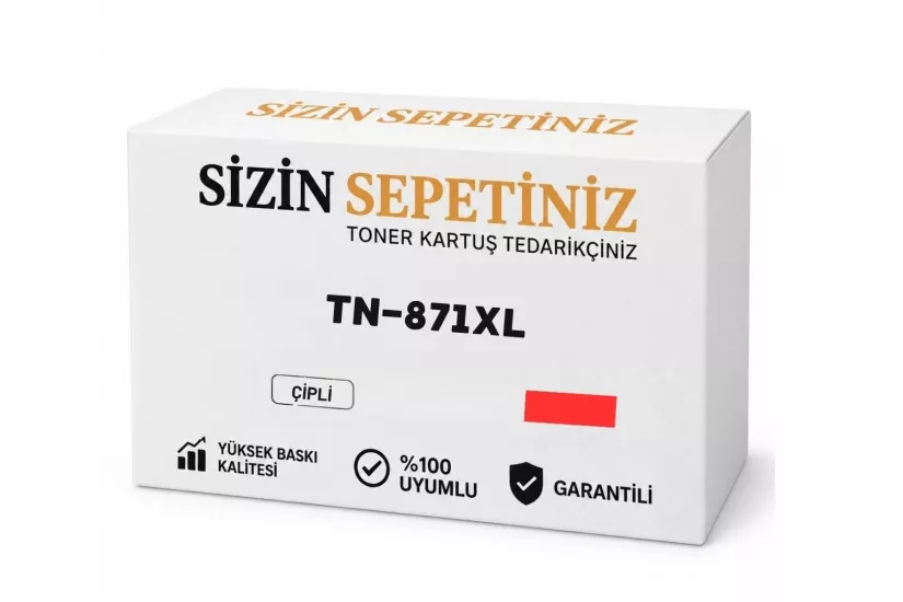 Brother TN871XL Kırmızı Muadil Toner 9K