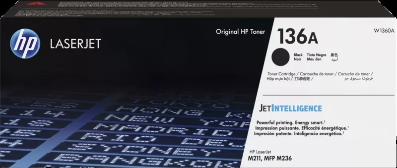 HP 136A W1360A Siyah Toner