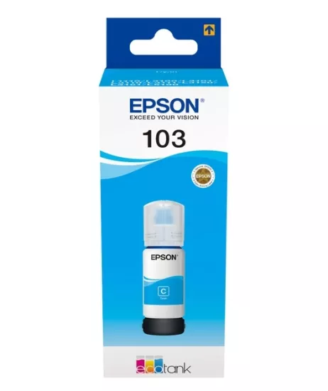 Epson 103 C13T00S24A Mavi Orijinal Mürekkep