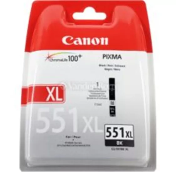 Canon CLI-551XL BK Yüksek Kapasite Fotoğraf Siyahı Kartuş Fiyatı