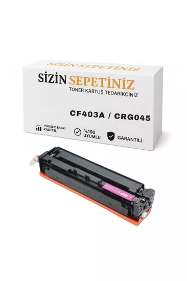 HP CF403A (201A) KırmızıToner - M252dw M252n M274n M277dw M277n Uyumlu