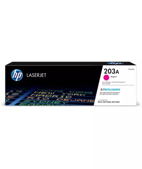 HP 203A CF543A Kırmızı Orijinal Toner