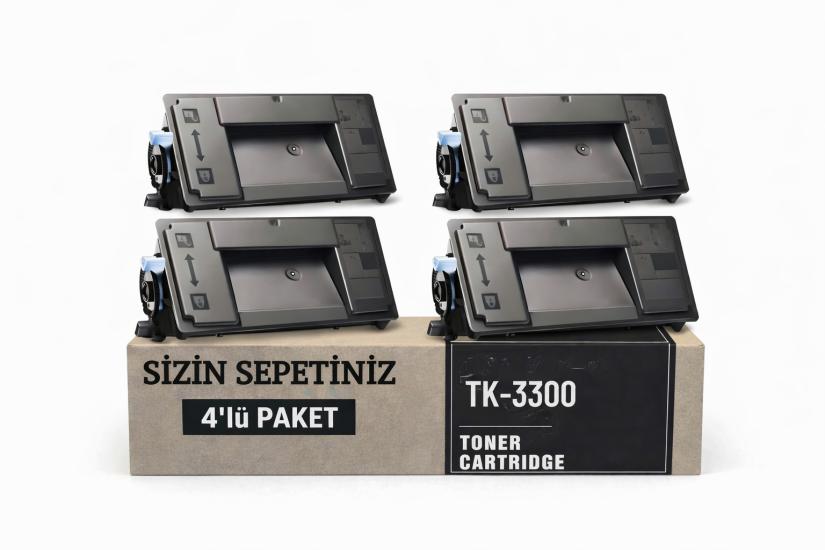 Kyocera Tk-3300 Muadil Toner 4’Lü Avantaj Paket / Ecosys Ma4500ix / Ma4500ifx / 1T0c100nl0